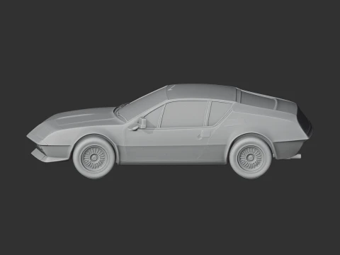 Alpine A310 Modello 3D