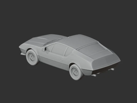 Alpine A310 Modello 3D