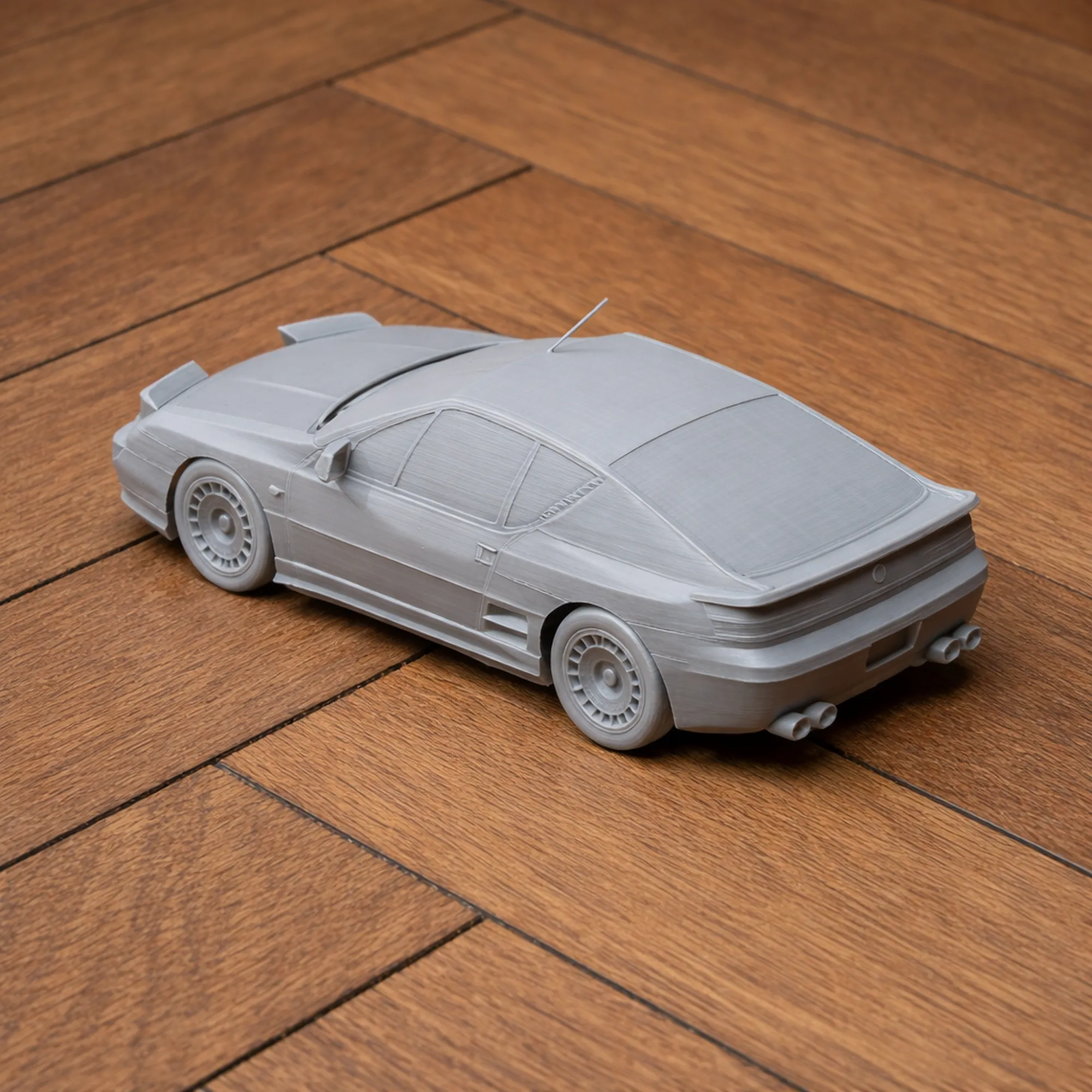 Alpine A610 3D Model .c4d .max .obj .3ds .fbx .stl .blend 