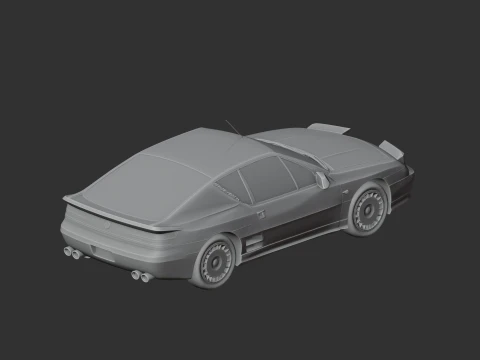 Alpine A610 3D Model