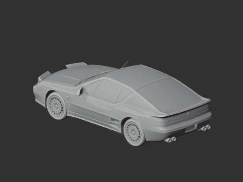 Alpine A610 3D Model