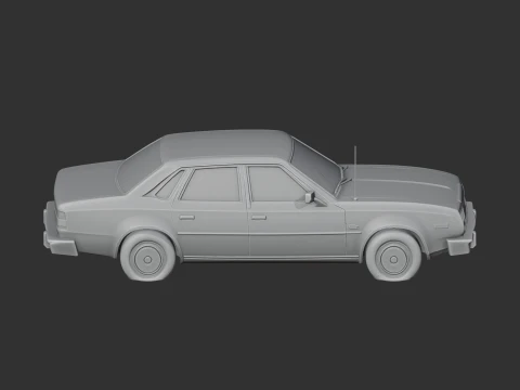 AMC Concord 3D Model