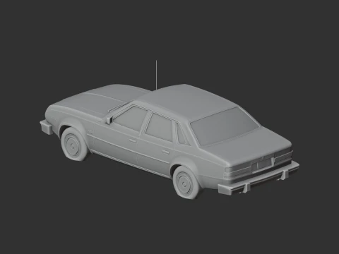 AMC Concord 3D Model