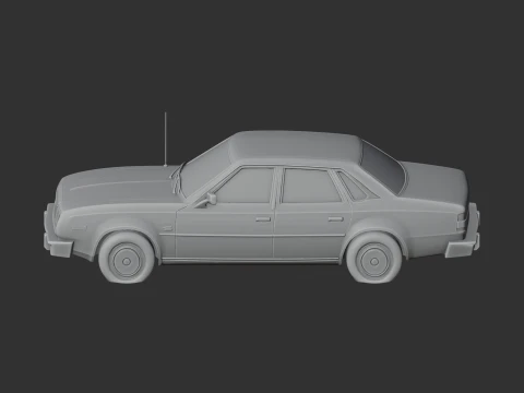 AMC Concord 3D Model