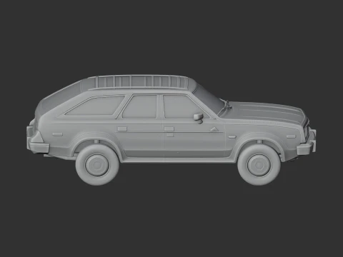 AMC Eagle 3D Model