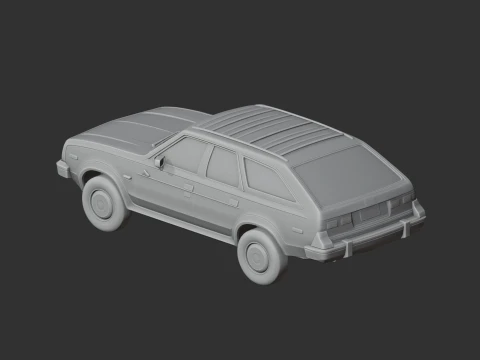 AMC Eagle 3D Model