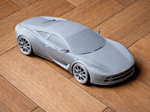 Samoch&oacute;d Artega Model 3D