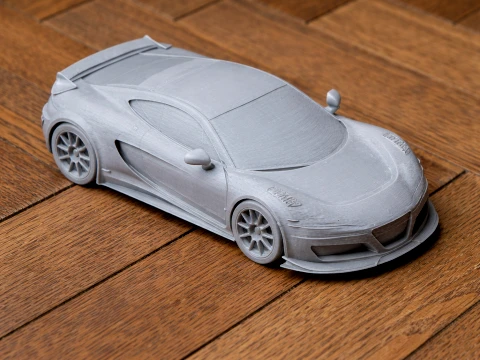 Ascari A10 3D Model