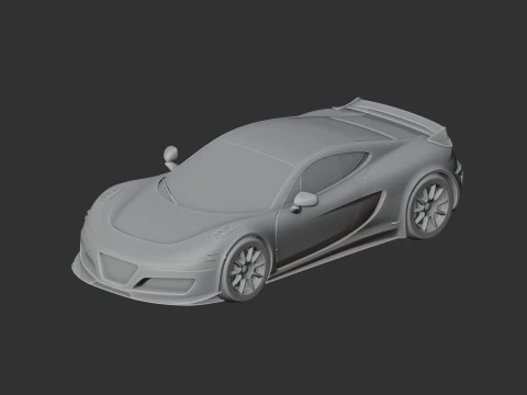 Ascari A10 3D Model