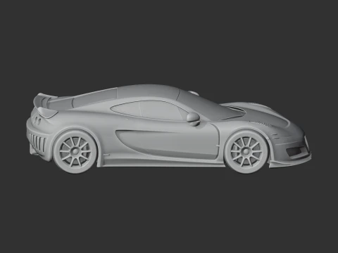Ascari A10 3D Model