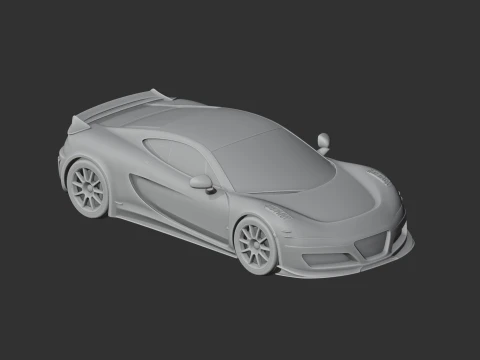 Ascari A10 3D Model