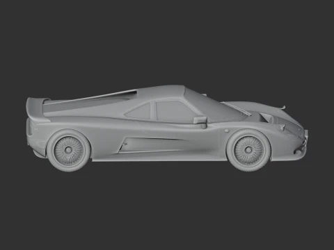 Ascari Ecosse 3D Model