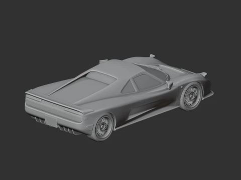 Ascari Ecosse 3D Model