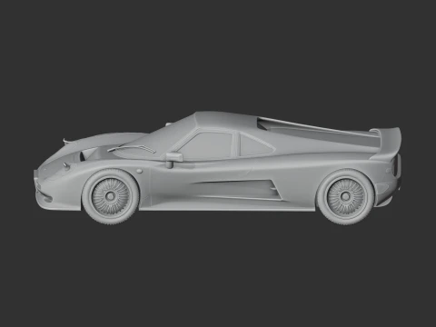 Ascari Ecosse 3D Model