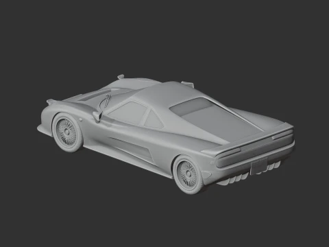 Ascari Ecosse 3D Model