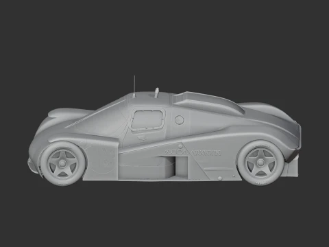 Aston Martin AMR1 3D Model