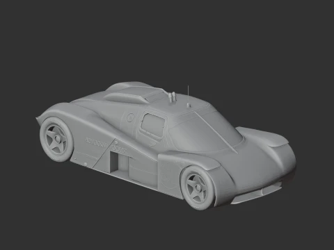Aston Martin AMR1 3D Model