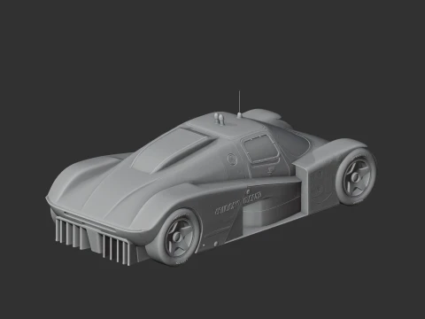 Aston Martin AMR1 3D Model