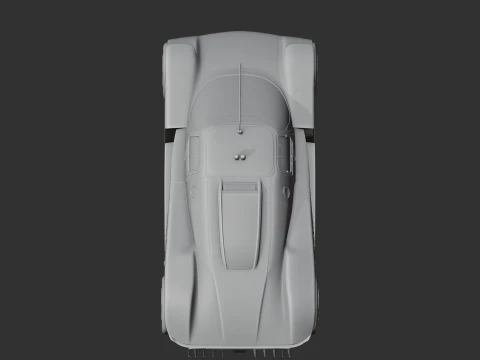 Aston Martin AMR1 3D Model