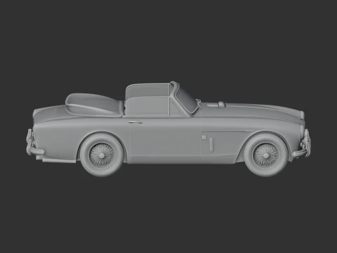 Aston Martin DB3 3D Model