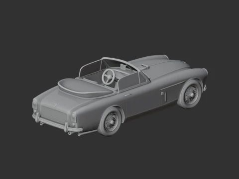 Aston Martin DB3 3D Model