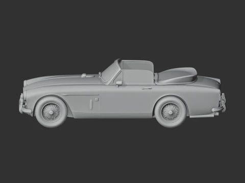Aston Martin DB3 3D Model