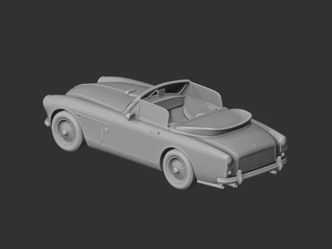 Aston Martin DB3 3D Model