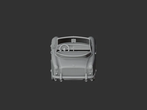 Aston Martin DB3 3D Model