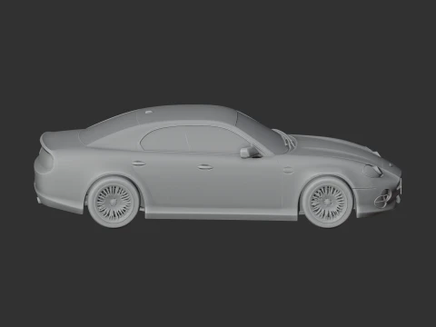 Aston Martin DB7 3D Model