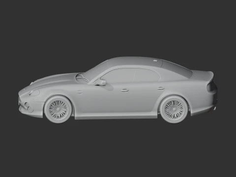 Aston Martin DB7 3D Model