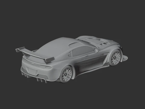 Aston Martin DBR9 3D Model