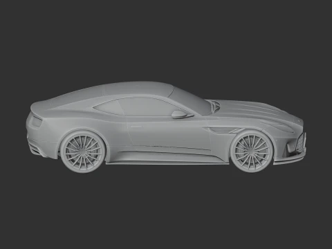 Aston Martin DB12 3D Model