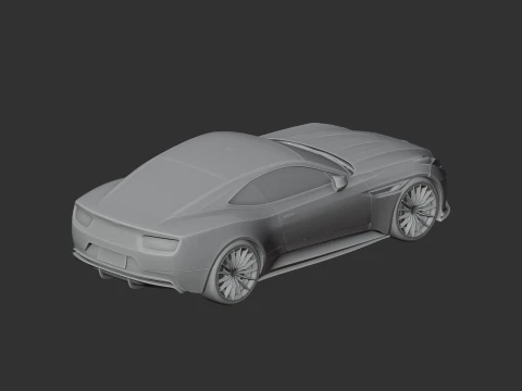 Aston Martin DB12 3D Model