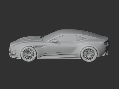 Aston Martin DB12 3D Model