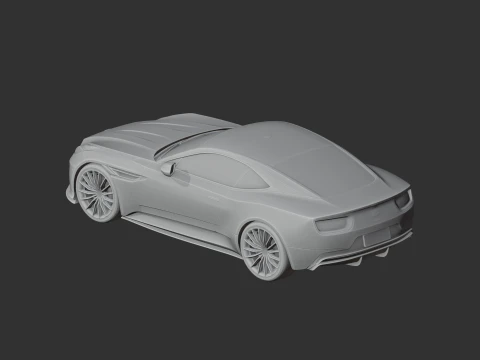 Aston Martin DB12 3D Model