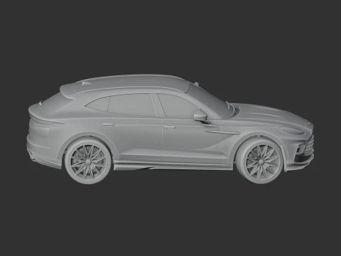 Aston Martin DBX 3D Model
