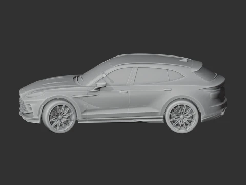 Aston Martin DBX 3D Model