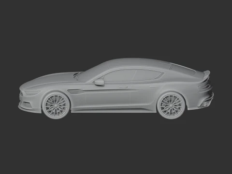 Aston Martin Rapide 3D Model