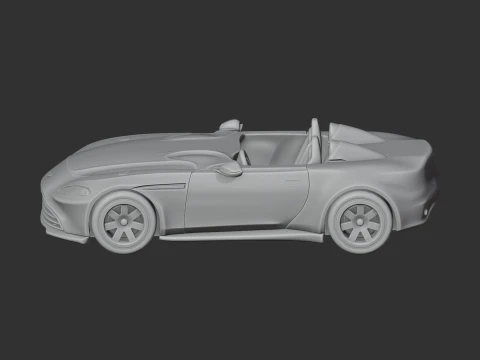 Aston Martin V12 Speedster 3D Model