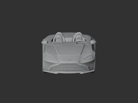 Aston Martin V12 Speedster 3D Model