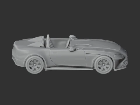 Aston Martin V12 Speedster 3D Model
