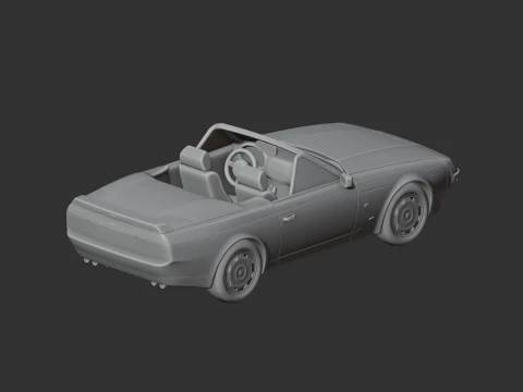 Aston Martin V8 Zagato 3D Model