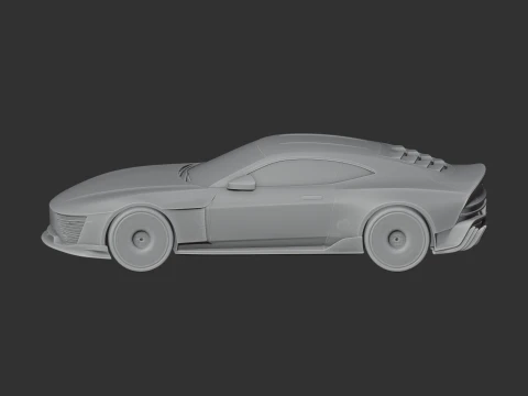 Aston Martin Valour 3D Model