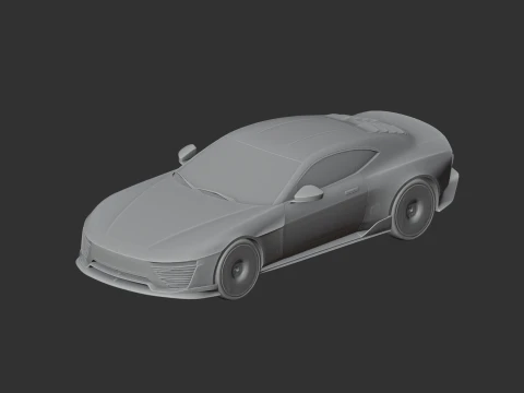 Aston Martin Valour 3D Model