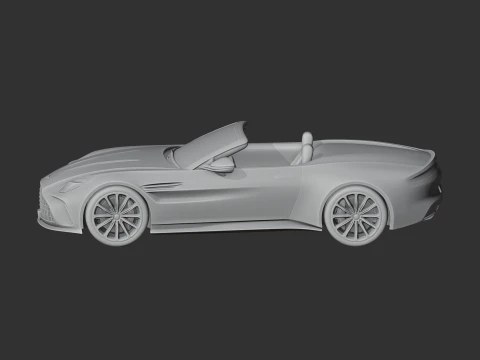 Aston Martin Vantage 3D Model