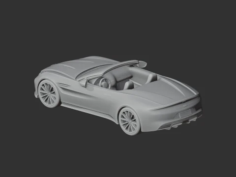 Aston Martin Vantage 3D Model