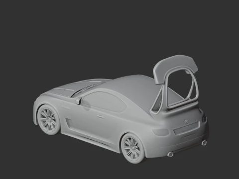 Aston Martin Vantage 2005 3D Model