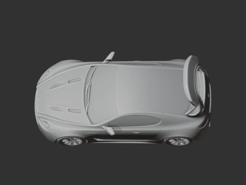 Aston Martin Vantage 2005 3D Model