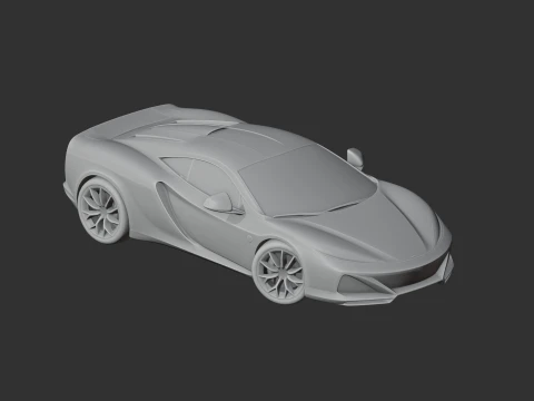 ATS GT 3D Model