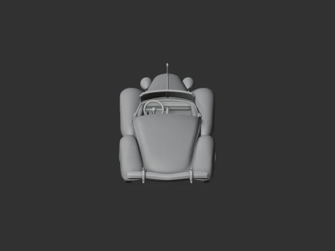 Auburn Speedster 3D Model